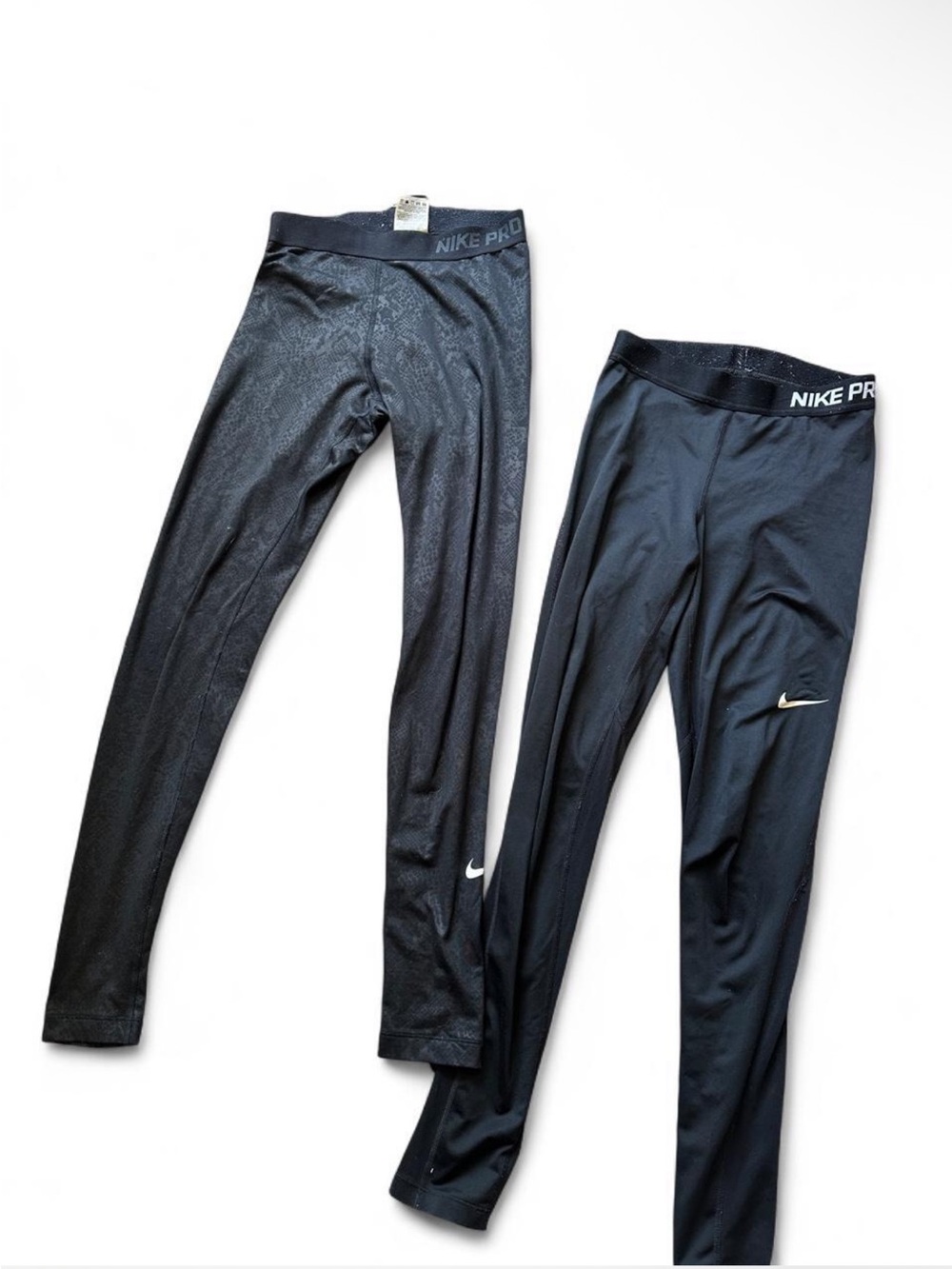 Nike Pro Black womens' Athletic Leggings bundle
